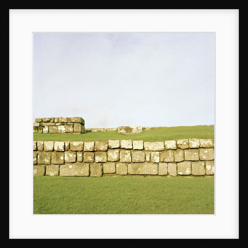 Roman Fort Ruins by Anonymous