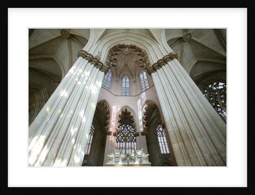 Nave of Abbey of Batalha by Anonymous