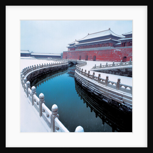 Wu Gate and Jinshui Bridge Covered in Snow by Anonymous