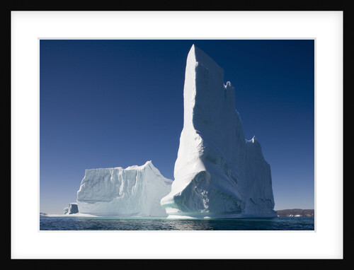 Giant Icebergs in Ililussat by Anonymous