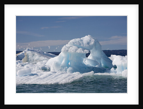 Icebergs in Disko Bay by Anonymous
