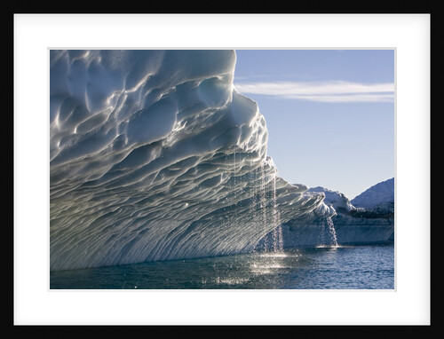 Melting Icebergs, Ililussat, Greenland by Anonymous