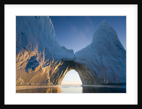 Arched Iceberg in Ililussat by Anonymous