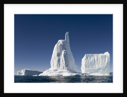 Icebergs in Ililussat by Anonymous