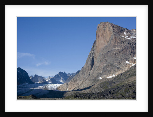 Mountain Peaks Along Prins Christian Sund by Anonymous