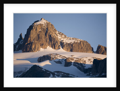 Qaqarssuq Mountain at Sunset by Anonymous