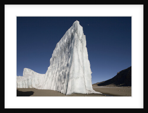 Melting Glacier on Mount Kilimanjaro by Anonymous