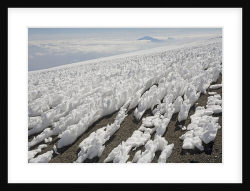 Melting Ice Field on Mount Kilimanjaro by Anonymous