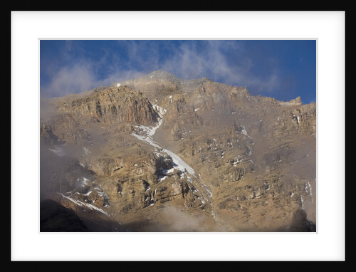Mount Kilimanjaro Peak and Clouds by Anonymous