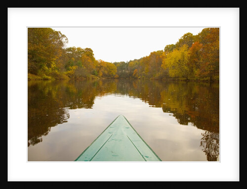 Canoe on a River by Anonymous