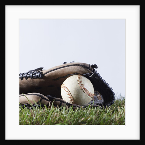 Ball and Mitt by Anonymous