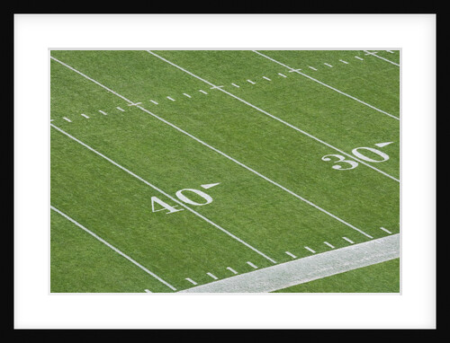Yard Lines on Football Field by Anonymous