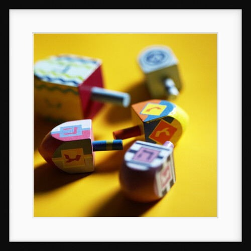 Dreidels by Anonymous