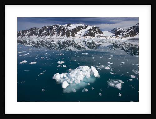 Bergy Bits Near Spitsbergen Island by Anonymous