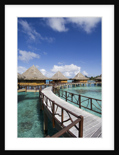 Huts on Stilts at Kia Ora Resort by Anonymous