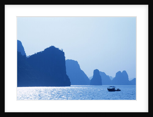 Boats in Halong Bay by Anonymous