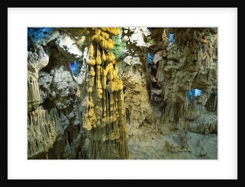 Inside Grotto of Thien Cung Cave by Anonymous