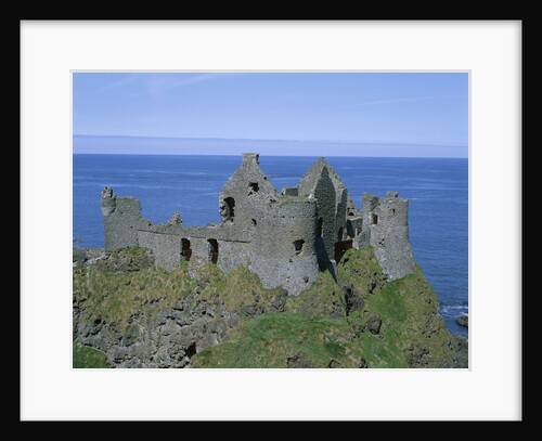The Ruined Walls of Dunluce Castle by Anonymous