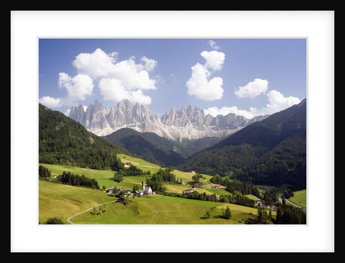 Funes Valley and the Dolomites by Anonymous