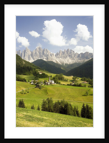 Funes Valley and the Dolomites by Anonymous
