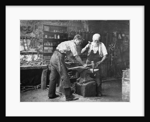 Blacksmiths at Work by Anonymous