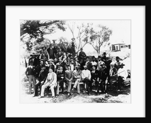 Men of Mildura in Victoria in 1889 by Anonymous
