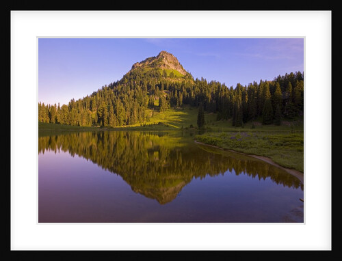 Yakima Peak and Tipsoo Lake by Anonymous