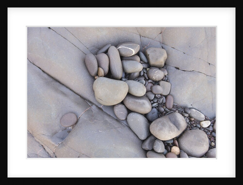Smooth Rocks on Coast by Anonymous