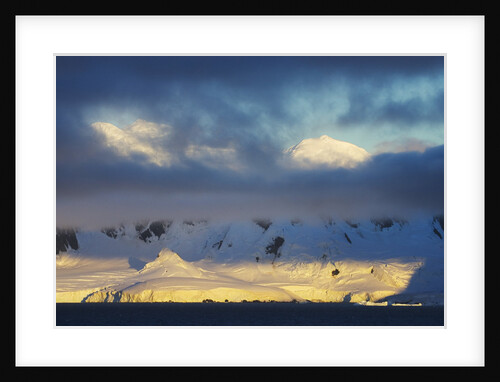 Mountains at Antarctic Peninsula by Anonymous
