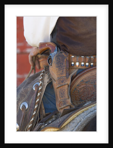 Close-up of Pistol on Cowboy's Belt by Anonymous