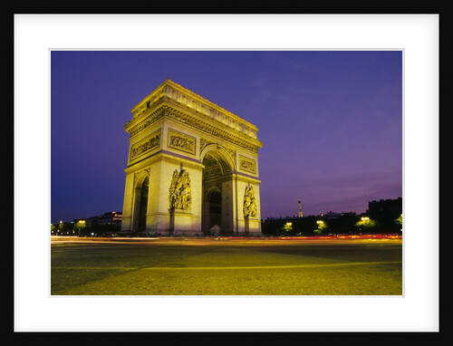 Arc de Triomphe at Dusk by Anonymous