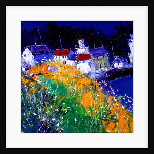 Village Houses by the Sea by Anonymous