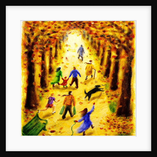 Autumn Stroll by Anonymous