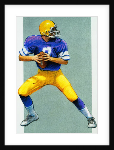 Football Player by Anonymous