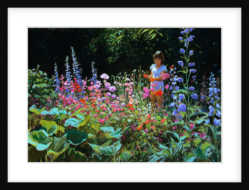 Garden Girl by Anonymous