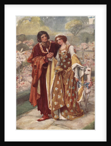 Lord Ronald and Lady Clare by Arthur Dixon