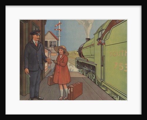 Tickets Please Illustration by Anonymous
