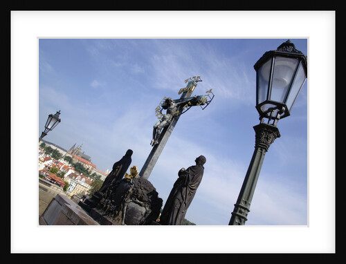 17th-Century Crucifix on Charles Bridge by Anonymous