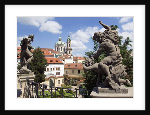 Statues in The Vrtba Gardens by Anonymous