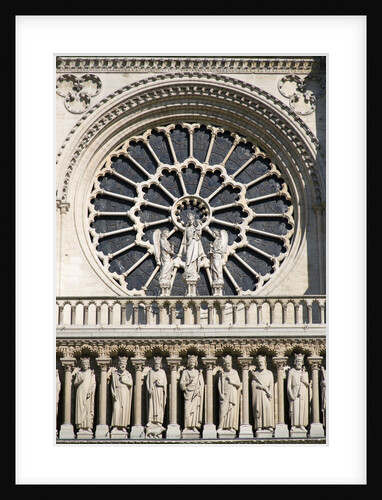 Saints on the Facade of Notre Dame Cathedral by Anonymous