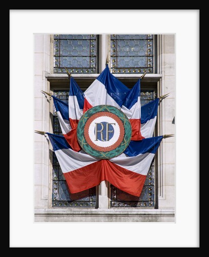 French Flags and Emblem by Anonymous