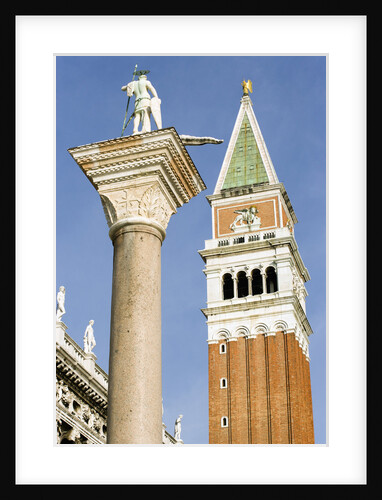 The Column of San Teodoro and Campanile by Anonymous