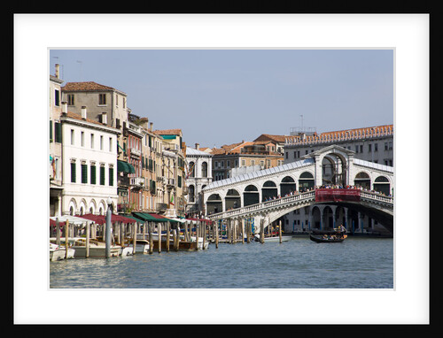 Rialto Bridge and Grand Canal by Anonymous