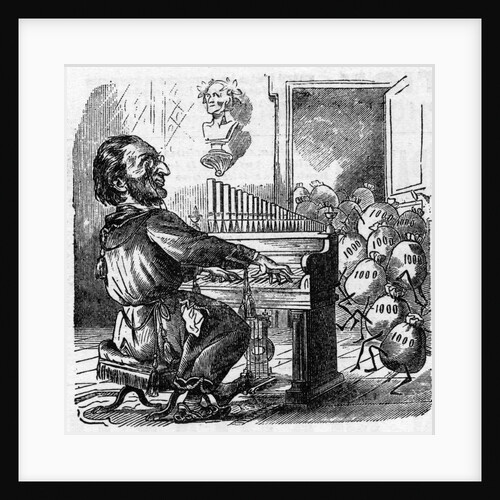 Caricature of Richard Wagner by Anonymous