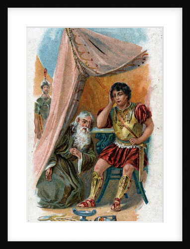 Illustration of Nestor and Patroclus by Anonymous