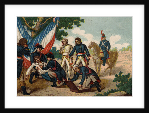 Illustration of the Death of General Marceau by Anonymous