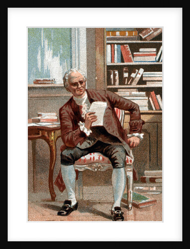 Illustration of Denis Diderot by Anonymous