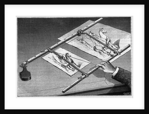Illustration of a Drawing Aid by Anonymous