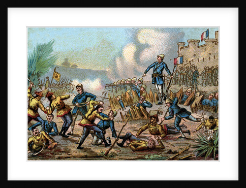 Illustration of the Battle of Tonkin by Anonymous