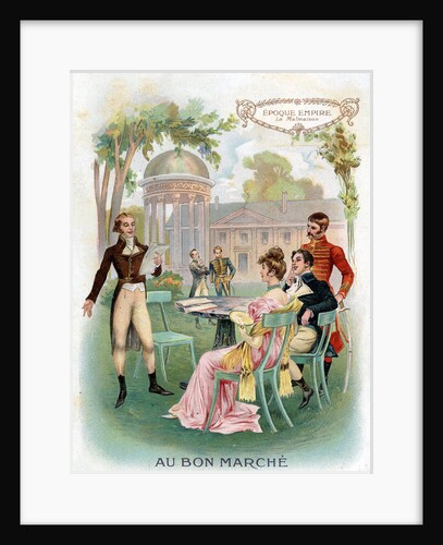 Au Bon Marche Illustration by Anonymous